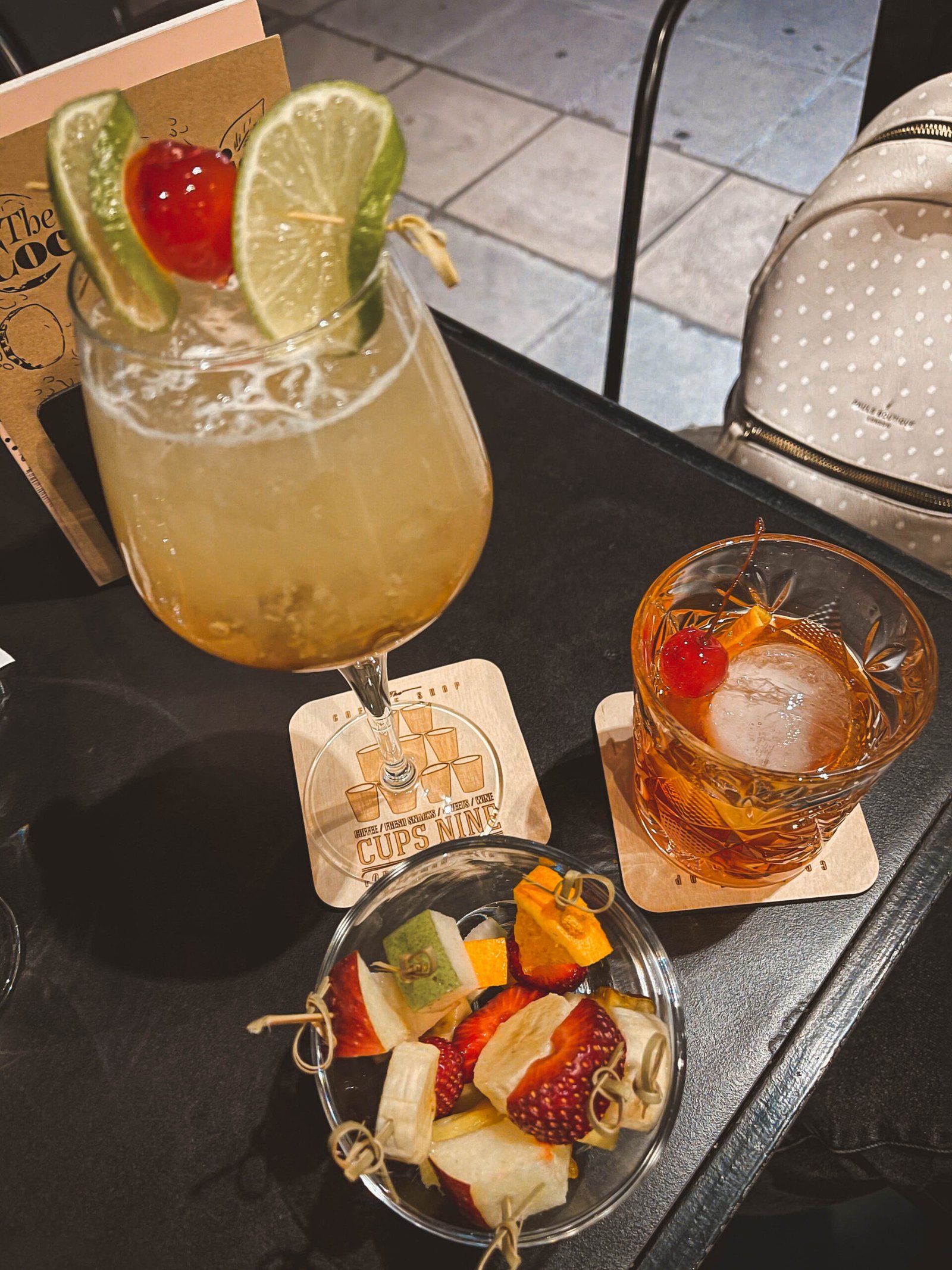 Cocktails by Cups Nine