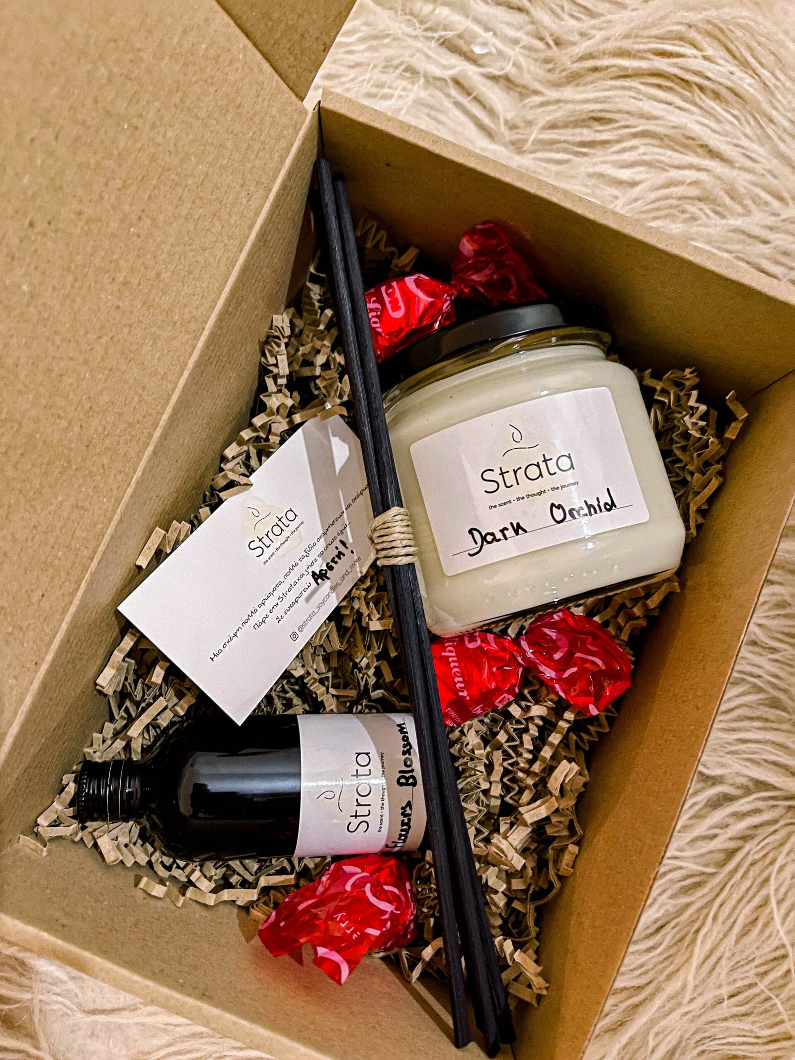 Αρωματιστής και κερί Strata