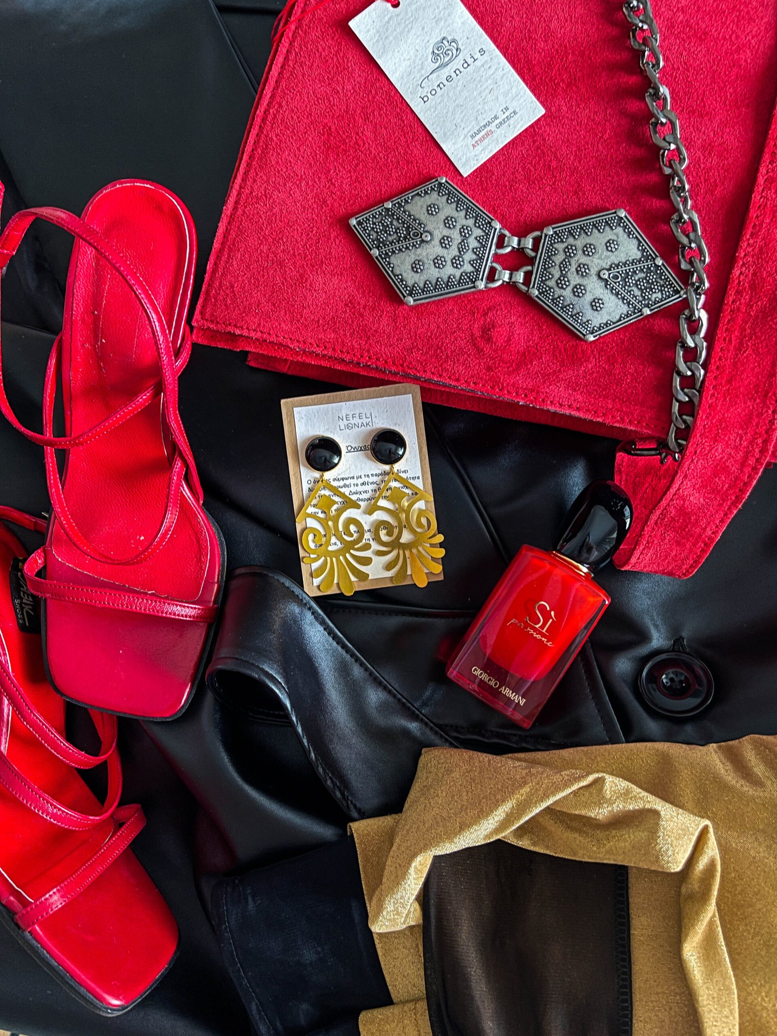 Project Artijoux: Ready-Set-Go/ Bonendis Bag & Νεφέλη Λιονάκη Σκουλαρίκια