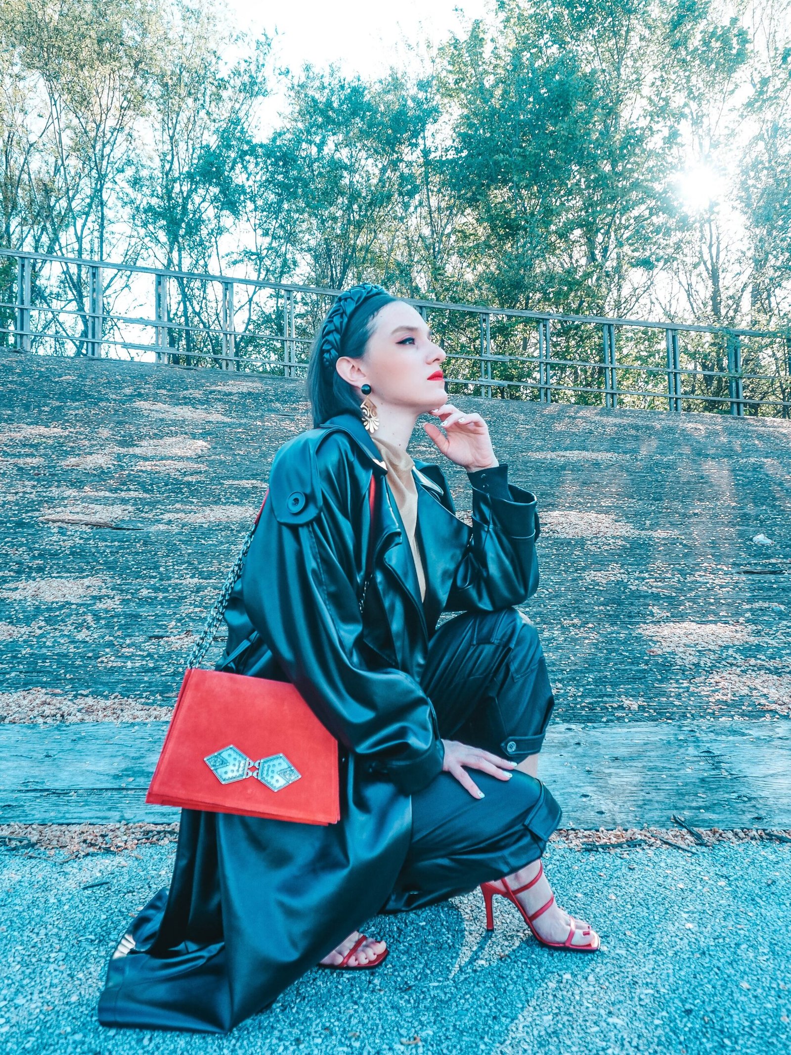 Project Artijoux: Ready-Set-Go/ Bonendis Bag & Νεφέλη Λιονάκη Σκουλαρίκια